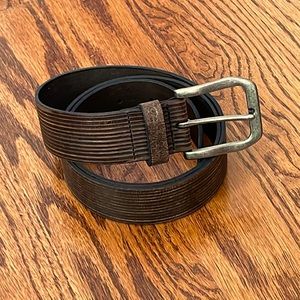 John Varvatos leather belt